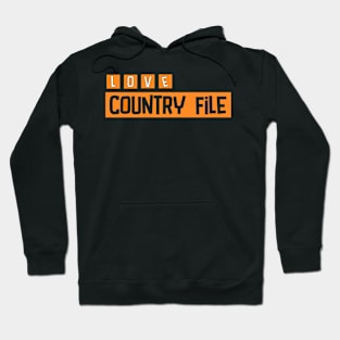 Country File Love Edition AraArt Hoodie